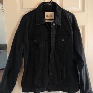 Black Jean Jacket